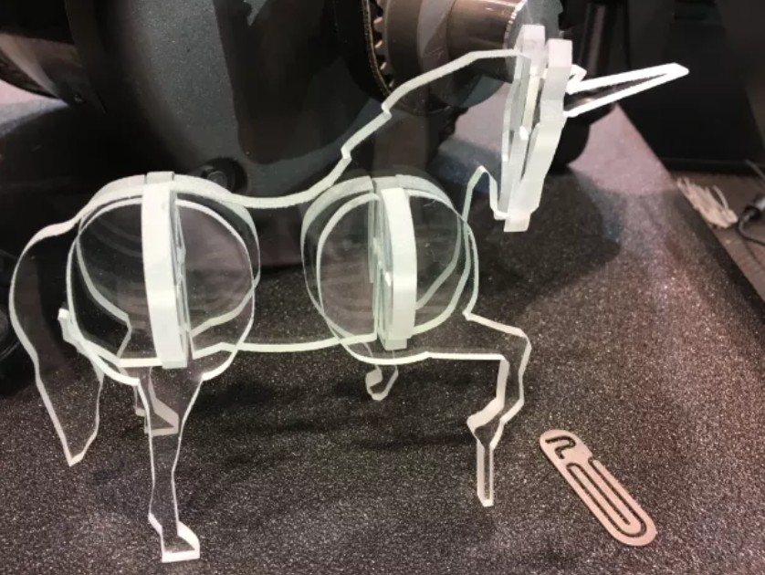 Image of glass horse