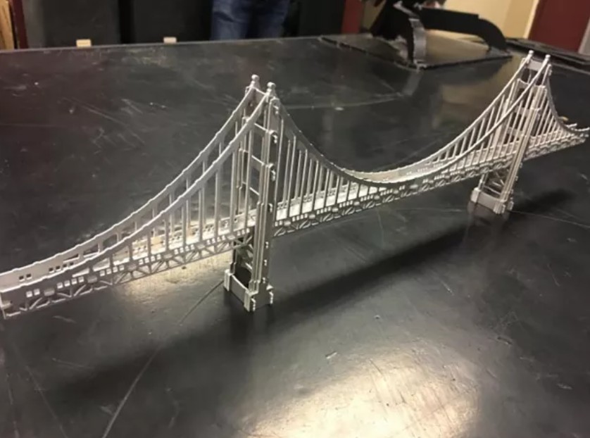 Image of a scale size bridge