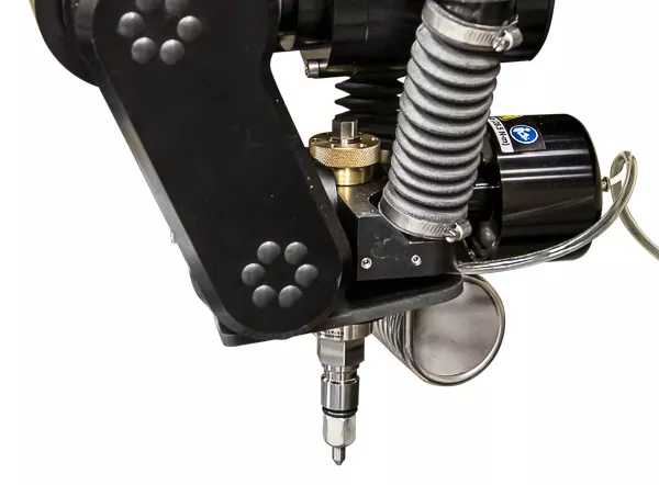 Tilt-a-jet for OMAX waterjets 