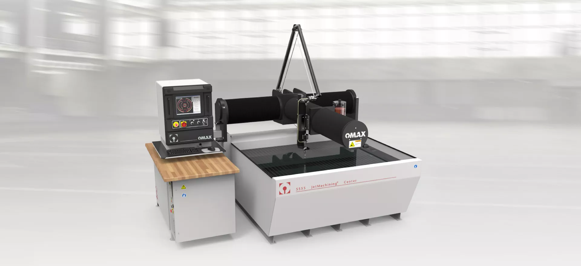 OMAX 5555 Abrasive Waterjet - OMAX Waterjet