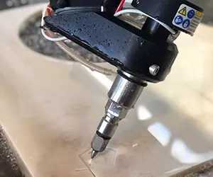 Waterjet stone cutting